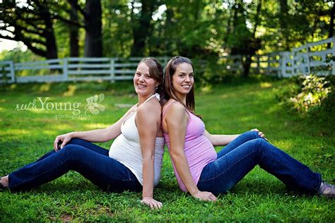 Pregnant Sisters Best Friends Maternity Shoot Bump To Bump I Wish