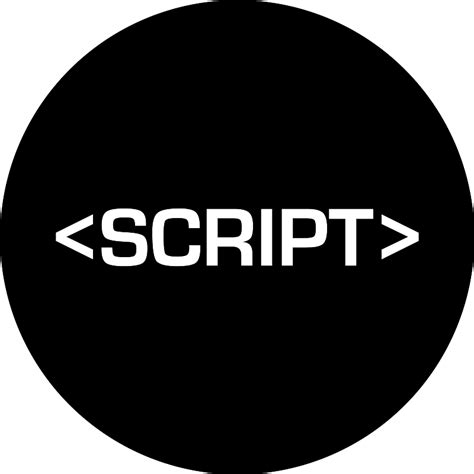 script vector svg icon svg repo
