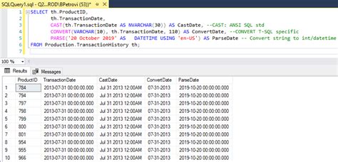 Create Table Sql Data Type Date