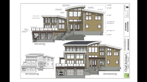 house plans exterior elevation