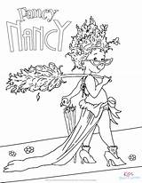 Coloring Fancy Pages Nancy Girl Disney Kids Printable Sheets Book Birthday Junior Party Print Fun Jr Show Kidspartyworks Choose Board sketch template