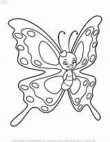 Colorare Farfalla Schmetterling Disegno Vlinder Mariposas Bunter Sheets Ausmalbild Rainbow Ausdrucken sketch template