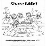 Disciples Jesus Getdrawings Washes Getcolorings Clever Disciple sketch template
