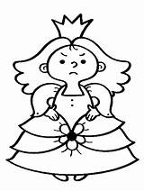 Coloring Pages Queen Clipart King Queens Cliparts Clip Crown Kings Library Popular Princess Coloringhome sketch template