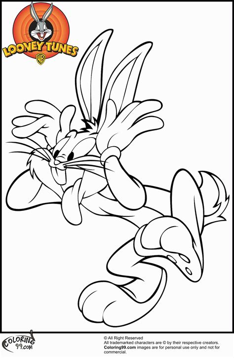 printable bugs bunny coloring pages coloring home