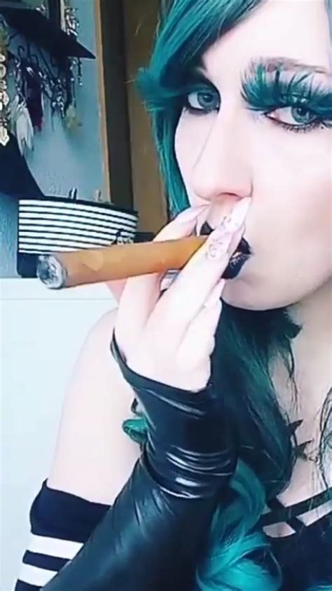 Pin On Beauties And Their Cigars