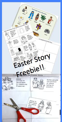 easter story sequencing activity teaching resources sequencing