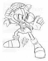 Sticks Boom Sonic Coloring Pages Template sketch template