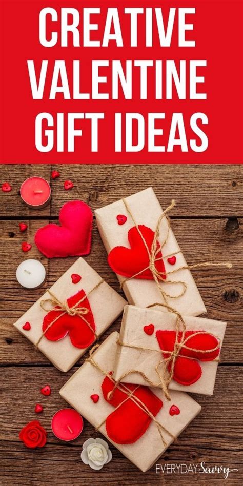 creative valentine gift ideas everyday savvy unique  fun gift list