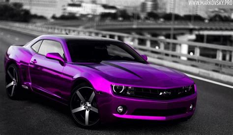 purple camaro  purple camaro hd wallpaper  desktop background