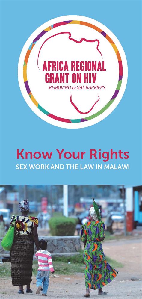 Know Your Rights Sex Work And The Law In Malawi Southern Africa