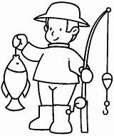 Coloring Pages Fishmonger Pescador Para Colorear Imprimir Colorir 為孩子的色頁 sketch template