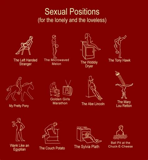 sexual positions for the lonely and loveless