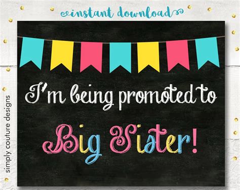 im  promoted  big sister personal  digital