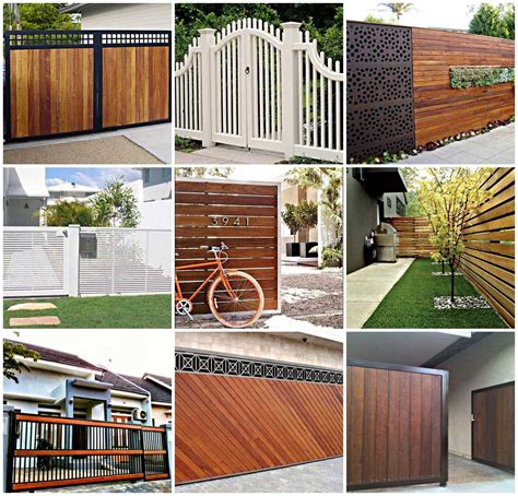 model pagar rumah minimalis  minimalisku desain menarik