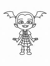 Vampirina Kolorowanki Dzieci Cut Adorably Wydruku sketch template