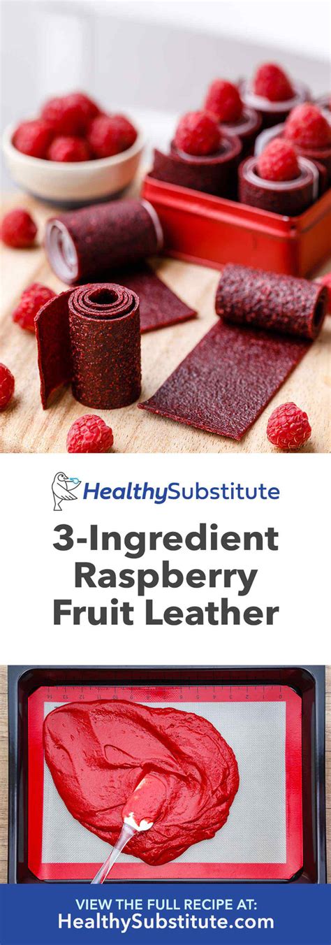 3 Ingredient Raspberry Fruit Leather Easy Vitamin Rich Snack