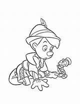 Pinocchio Ko sketch template
