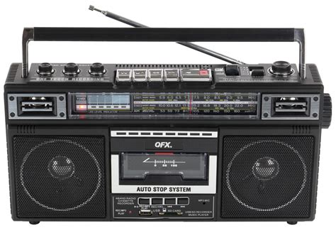 qfx  bt bluetooth portable cassette player recorder converter boombox walmartcom