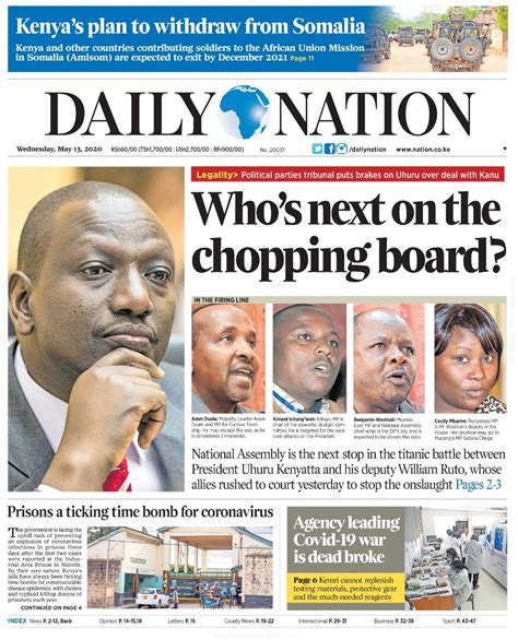 kenyans angered by politics taking precendence over kemri