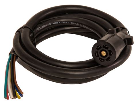 flat pin trailer connector    cable buyers products