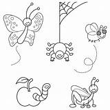 Insekten Ausmalbild Verschiedene Schule Ausmalen Malvorlage Mytie Raupe Lustige Laminas Schmetterling Kostenlose Fliege Bildnachweise Datenschutz sketch template