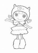 Coloring Pages Lalaloopsy Boy Monster Truck Furry Its Sketch Mermaid Printable Malfoy Draco Color Doll Getcolorings Printables Pag Paintingvalley Visit sketch template