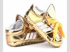 Toddler Baby Boy Girl Gold Crib Shoes Sneakers Size Newborn to 18
