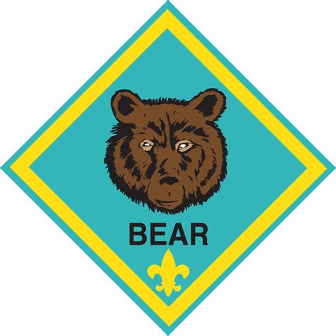 cub scout bear clipart   cliparts  images  clipground