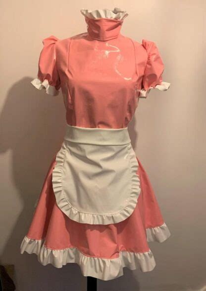 Pvc French Maid Dress Charlotterose Bespoke