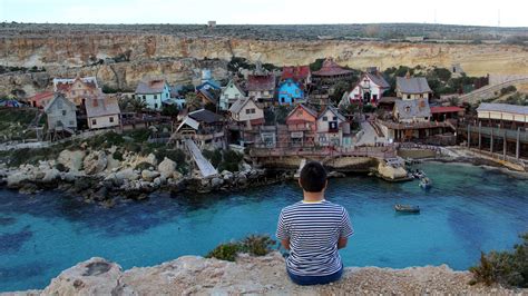 malta s popeye village inside one of the mediterranean s most absurd