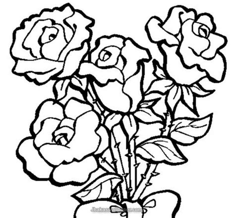 roses coloring pages  adults