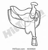 Saddle Coloring Pages Getcolorings Clipart sketch template