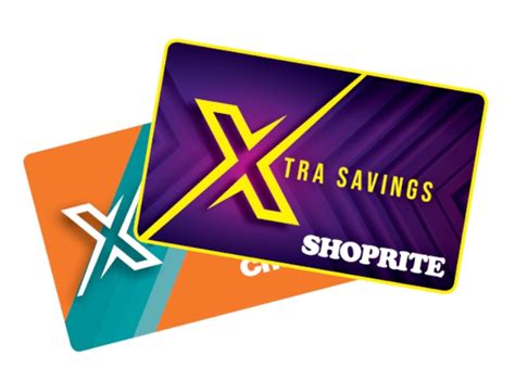 sign   shoprite xtra savings card