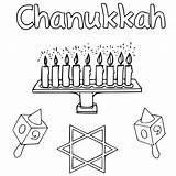 Coloring Pages Hanukkah Printable Chanukkah Scribblefun sketch template