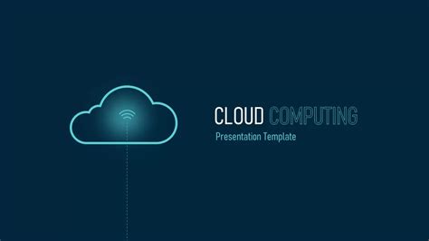 cloud computing  template