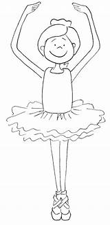 Coloring Ballet Ballerina Pages Kids Printable Dancing Tutu Coloring4free Salsa Arabesque Getdrawings Birthday Children Colouring Dance Dancer Sheets Girl Color sketch template