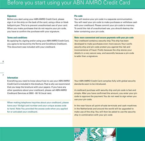 abn amro credit card     abn amro credit card local rate abn amro creditcard