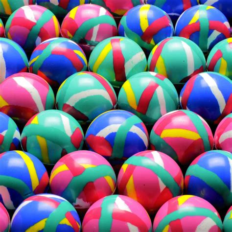 pcs bouncy balls bulk mm  color stripes bouncing balls party favors  kids vending