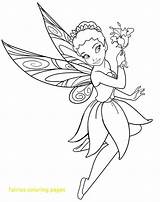 Coloring Pages Fairy Baby Fairies Getdrawings sketch template