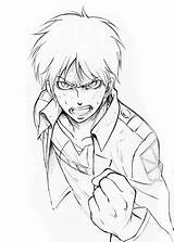Eren Yeager Titan Attack Shingeki Kyojin sketch template