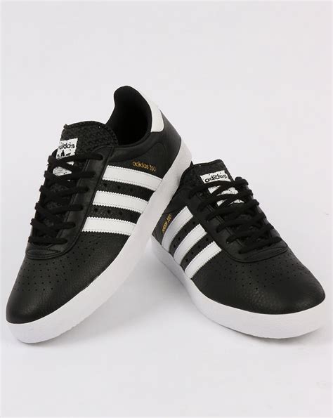 adidas  trainers blackwhite leatheroriginalsmens