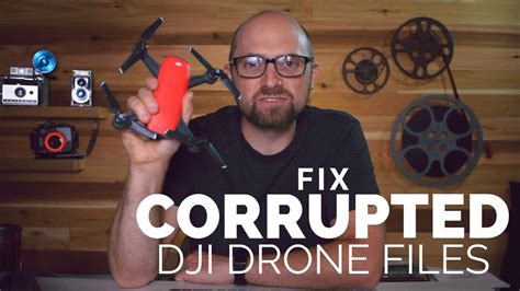 fix corrupted dji drone files youtube