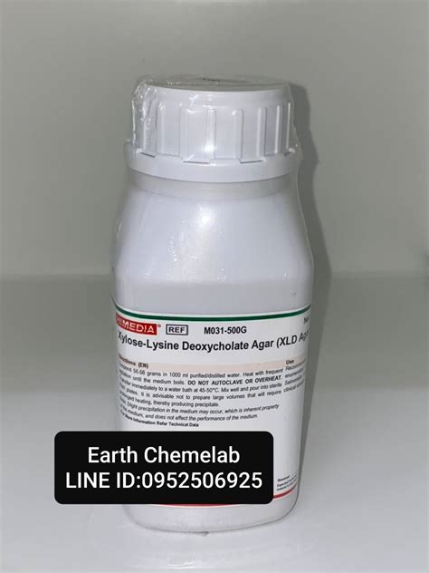 xld  ghimedia xylose lysine deoxycholate  earth chemelab