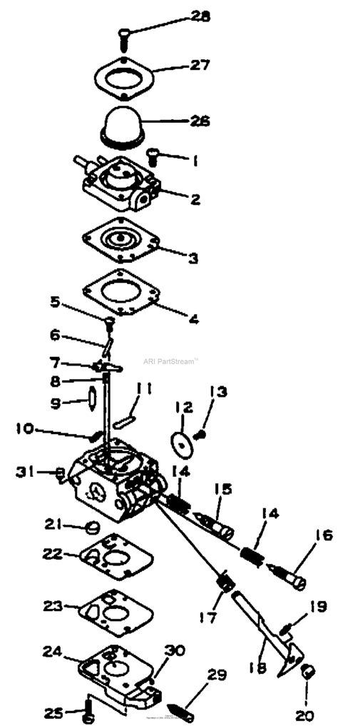cycle carburetor parts