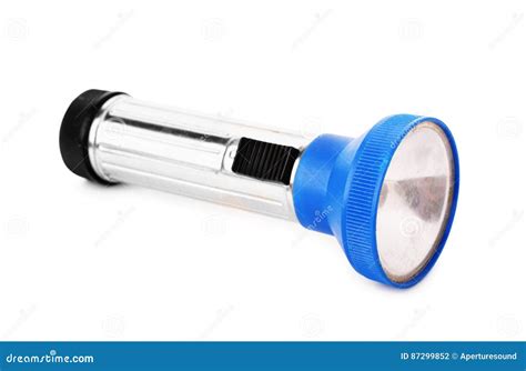 broken pocket torch flashlight stock photo image  flaming