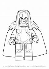 Ronan Lego Draw Accuser Drawing Step sketch template