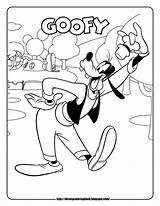 Coloring Clubhouse Goofy sketch template
