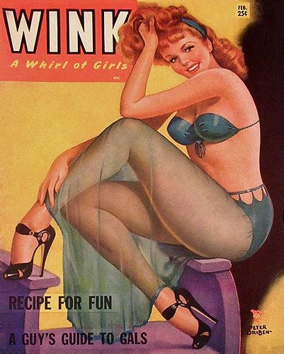 Pearly Passion 50 S Wink Pin Up Magazine Cover