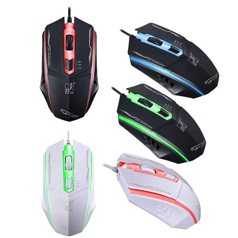 hot sale  buttons professional dpi led optical wired gaming mouse  windows
